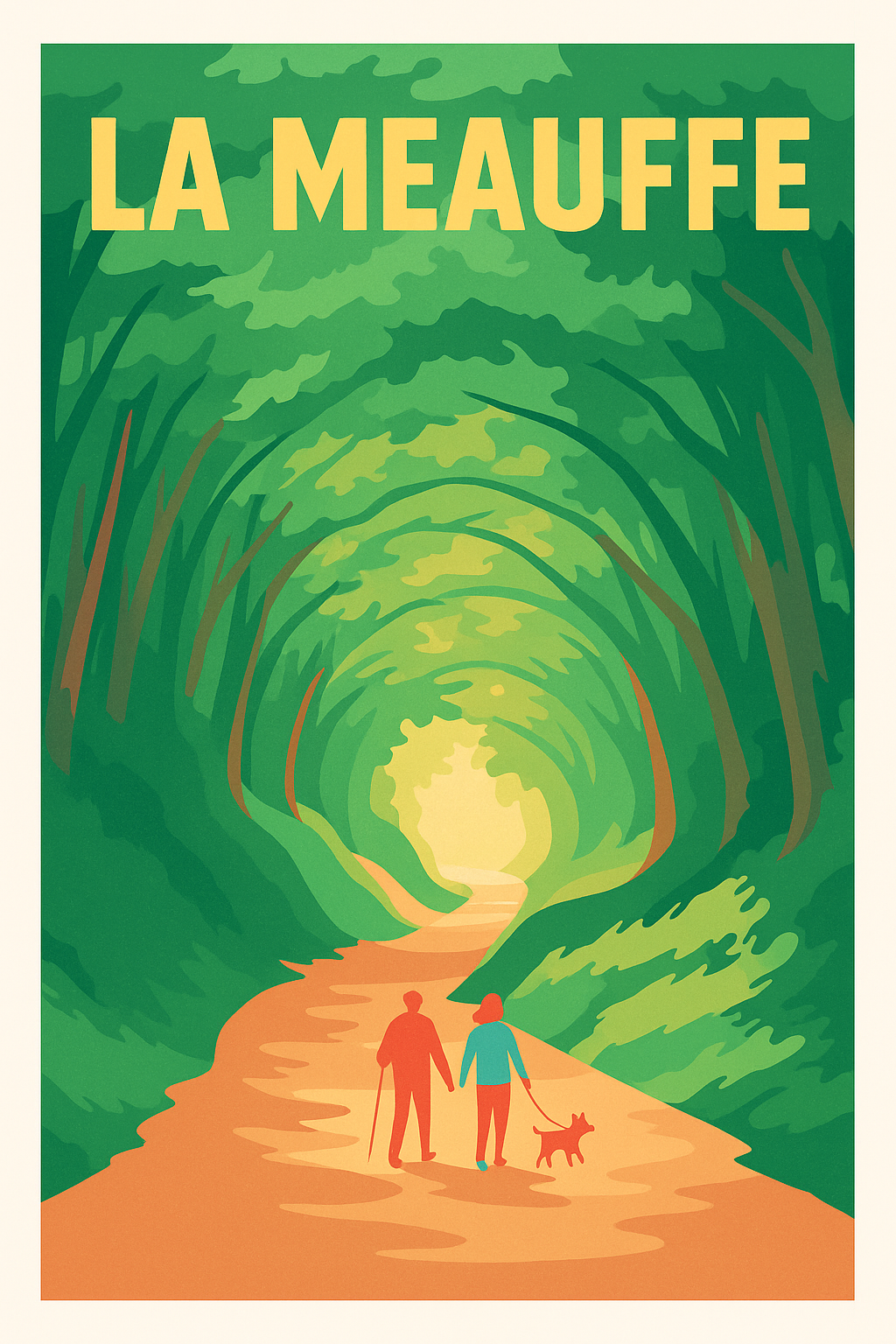 Affiche de La Meauffe - Promenade au cœur de la nature apaisante