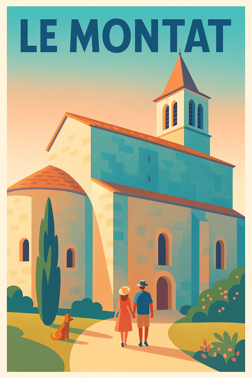 Affiche de Le Montat - Une balade au cœur de la sérénité
