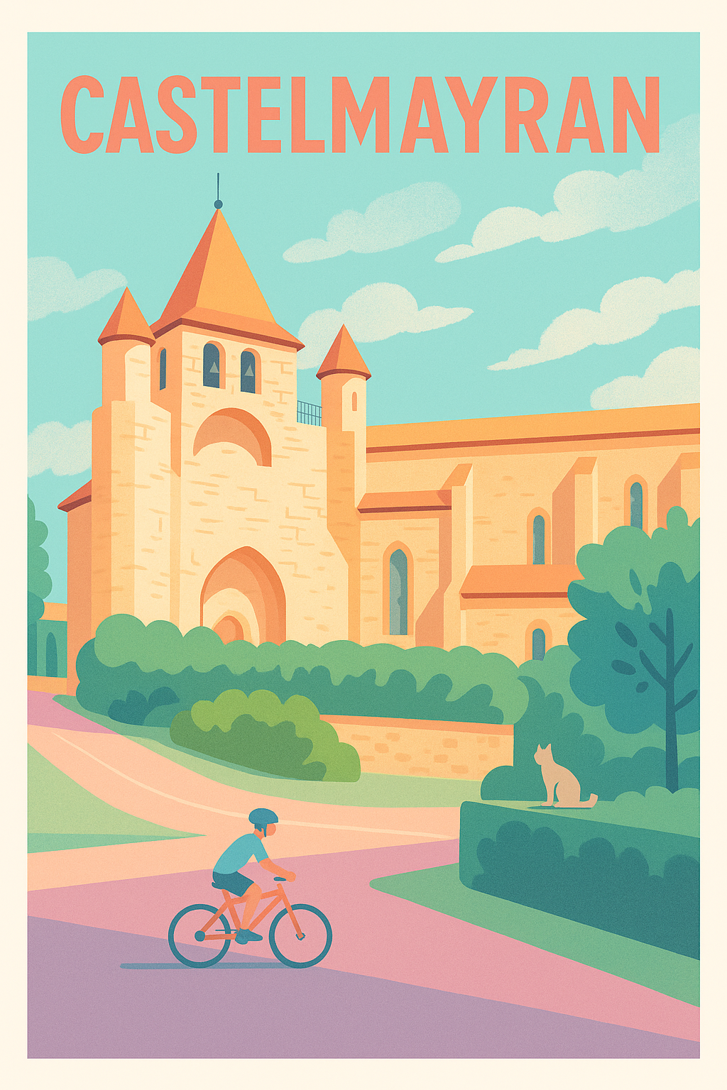 Affiche de Castelmayran - L'élégance tranquille du patrimoine