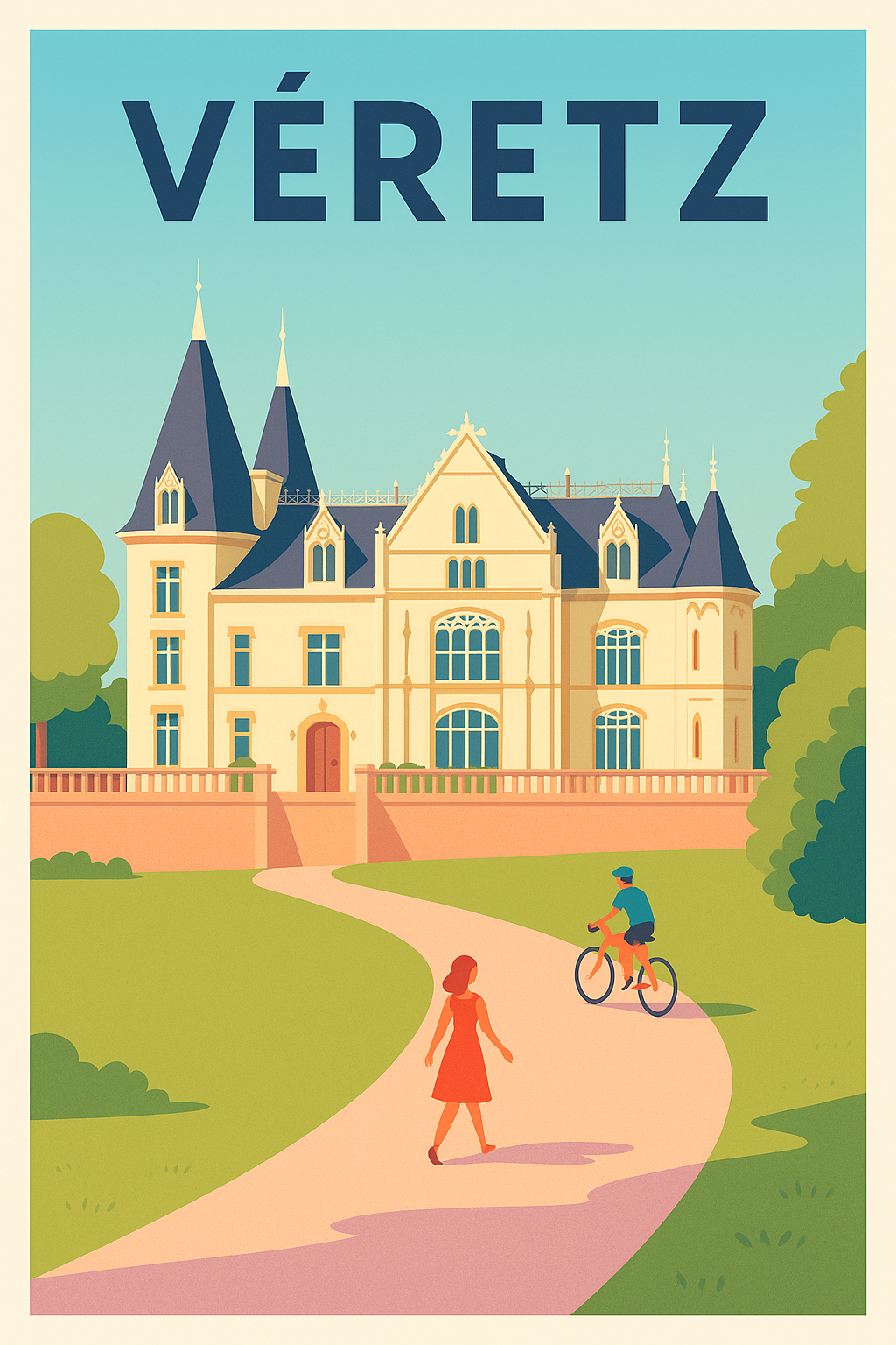 Affiche de Véretz - Élégance et patrimoine au cœur de la ville