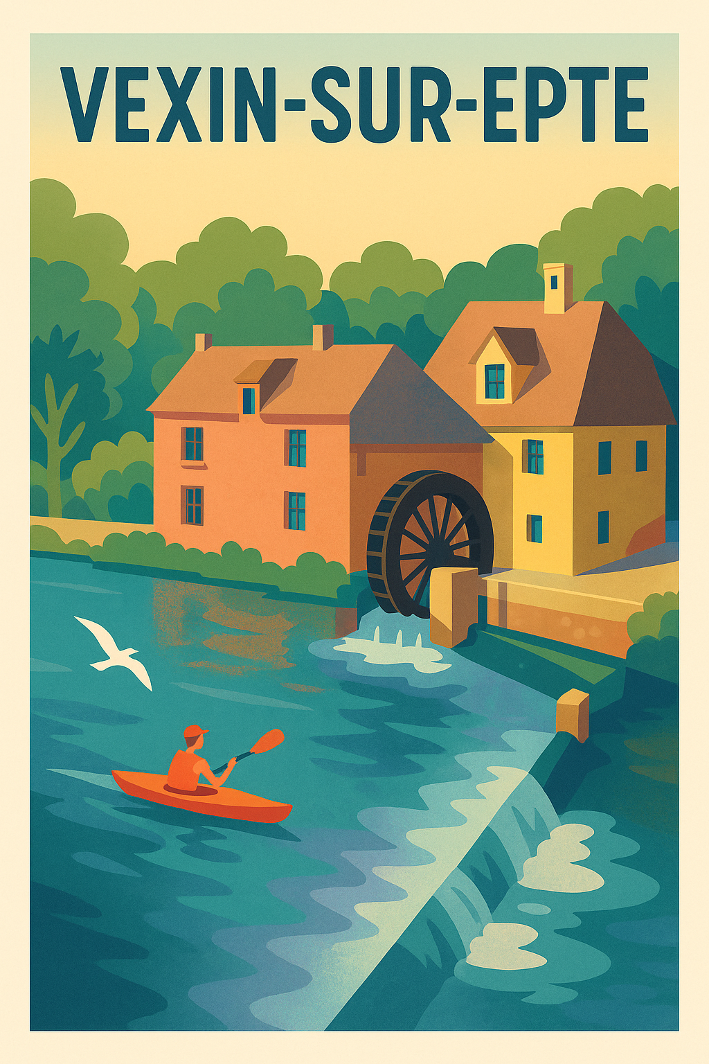 Affiche de Vexin-sur-Epte - Escapade bucolique au fil de l'eau