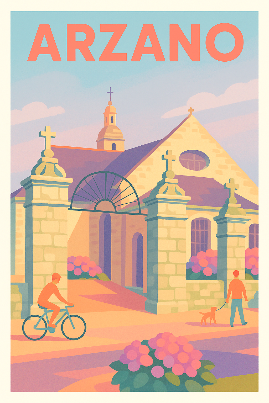 Affiche de Arzano - Harmonie paisible au cœur de la cité
