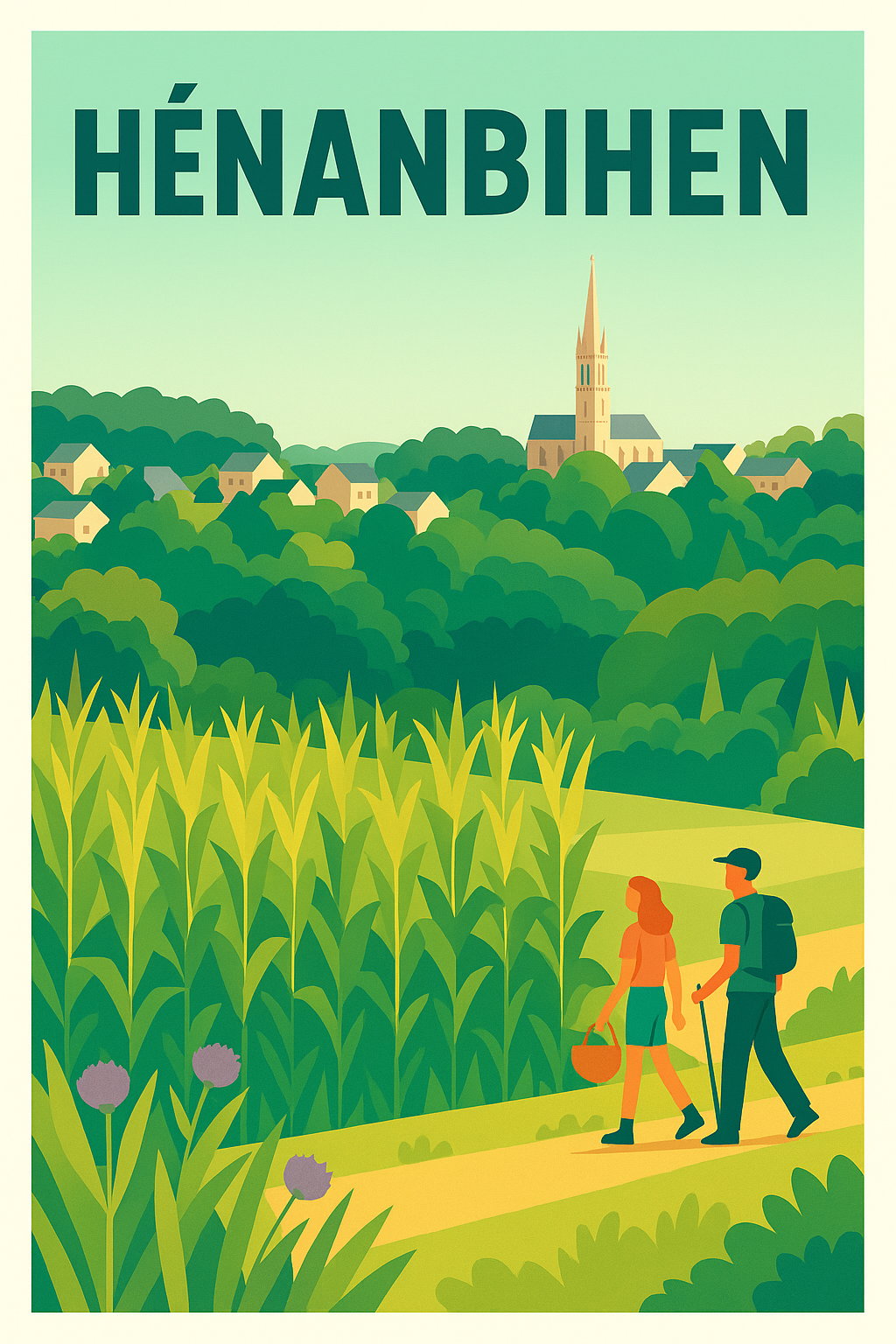 Affiche de Hénanbihen - Balade bucolique au cœur de la campagne bretonne