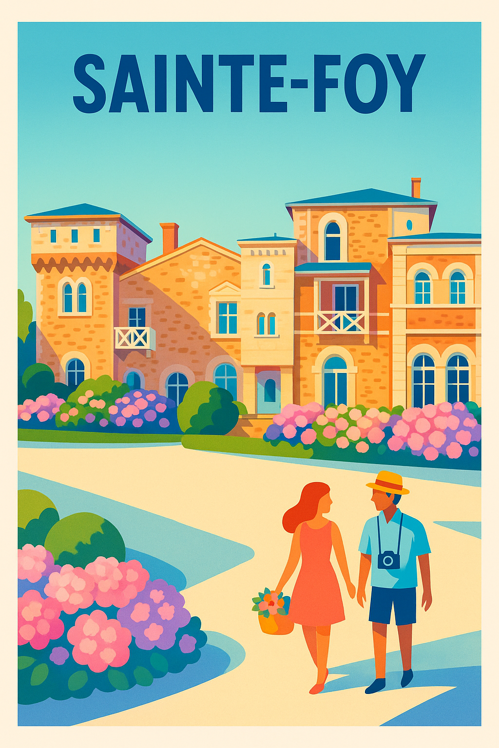 Affiche de Sainte-Foy - Un havre de charme et d'élégance