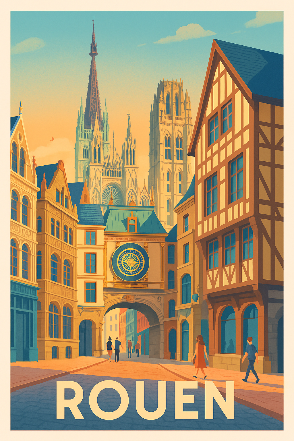 Rouen - Entre histoire et charme médiéval