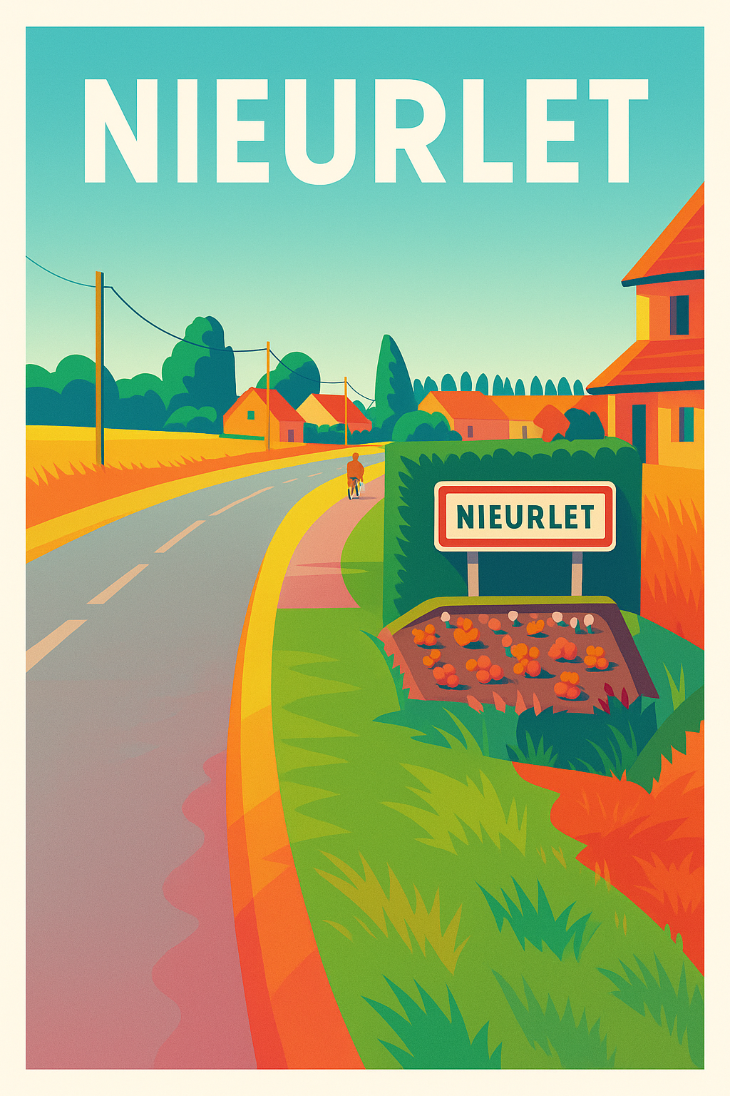 Affiche de Nieurlet - L'authenticité paisible au cœur du village