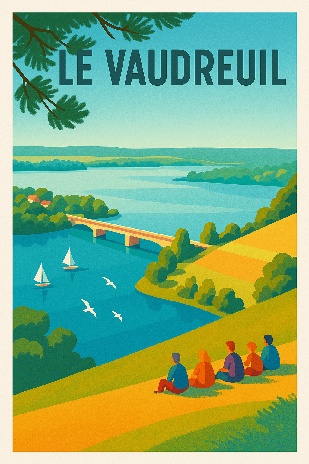 Affiche de Le Vaudreuil - Évasion et sérénité au bord de l'eau