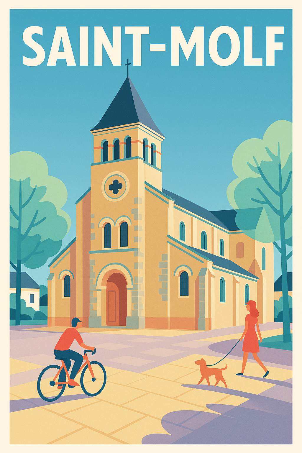 Affiche de Saint-Molf - Charme tranquille au cœur du village