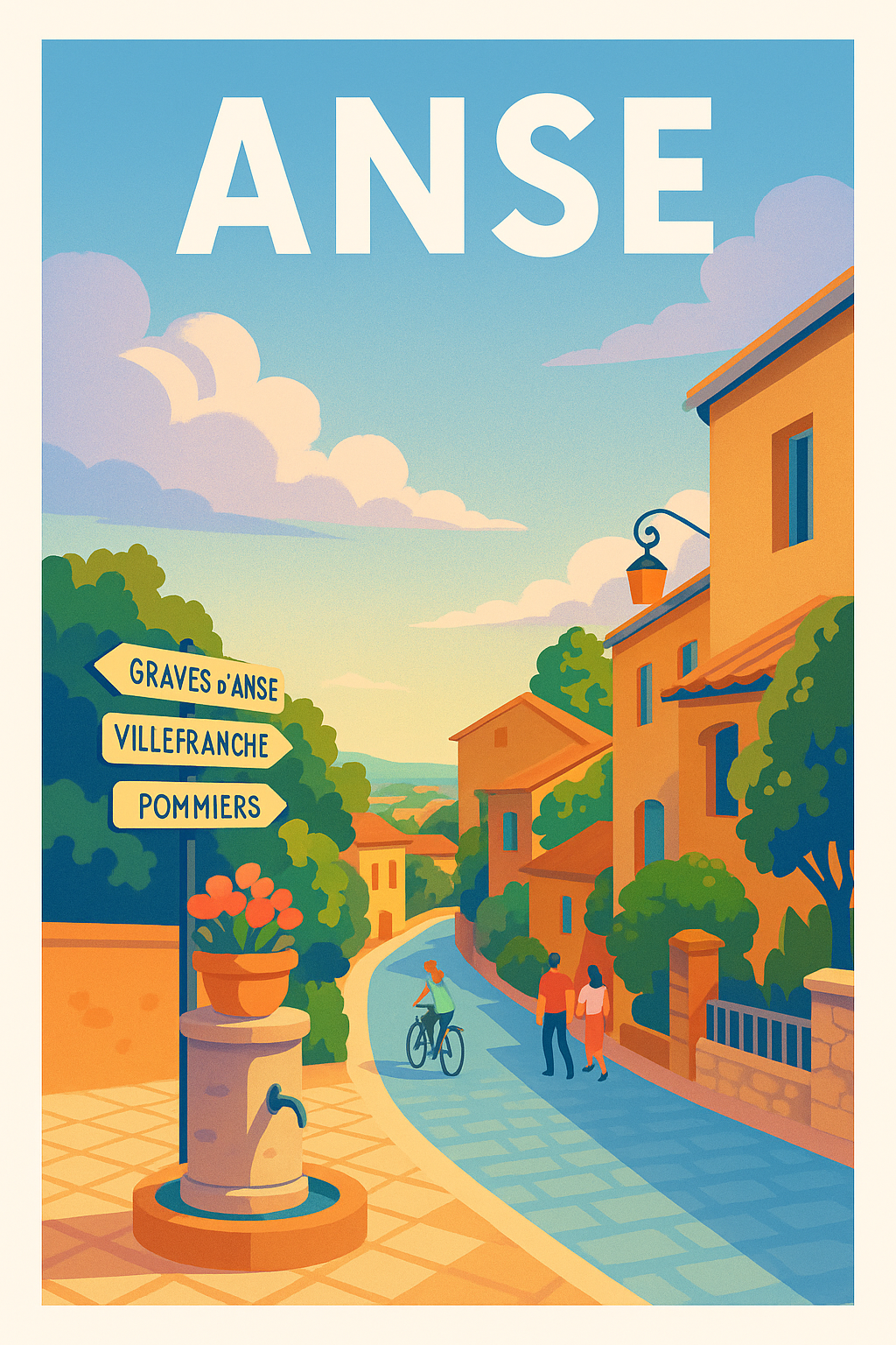 Affiche de Anse - Douceur de vivre au cœur de la vallée