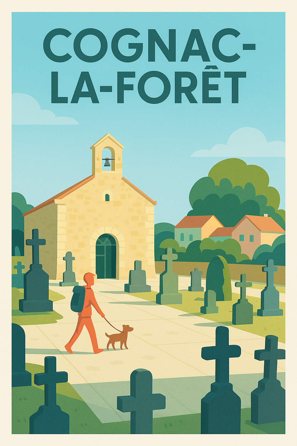 Affiche de Cognac-la-Forêt - Charme tranquille au cœur de la nature