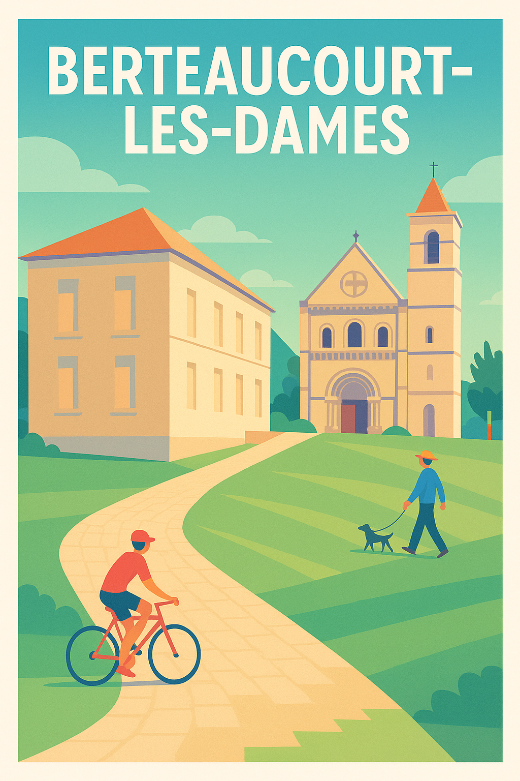 Affiche de Berteaucourt-les-Dames - Charme et Sérénité au Cœur du Village