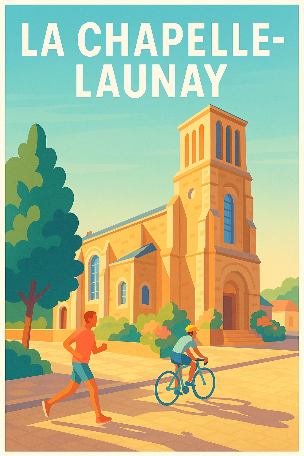 Affiche de La Chapelle-Launay - Un éclat de lumière et nature en mouvement