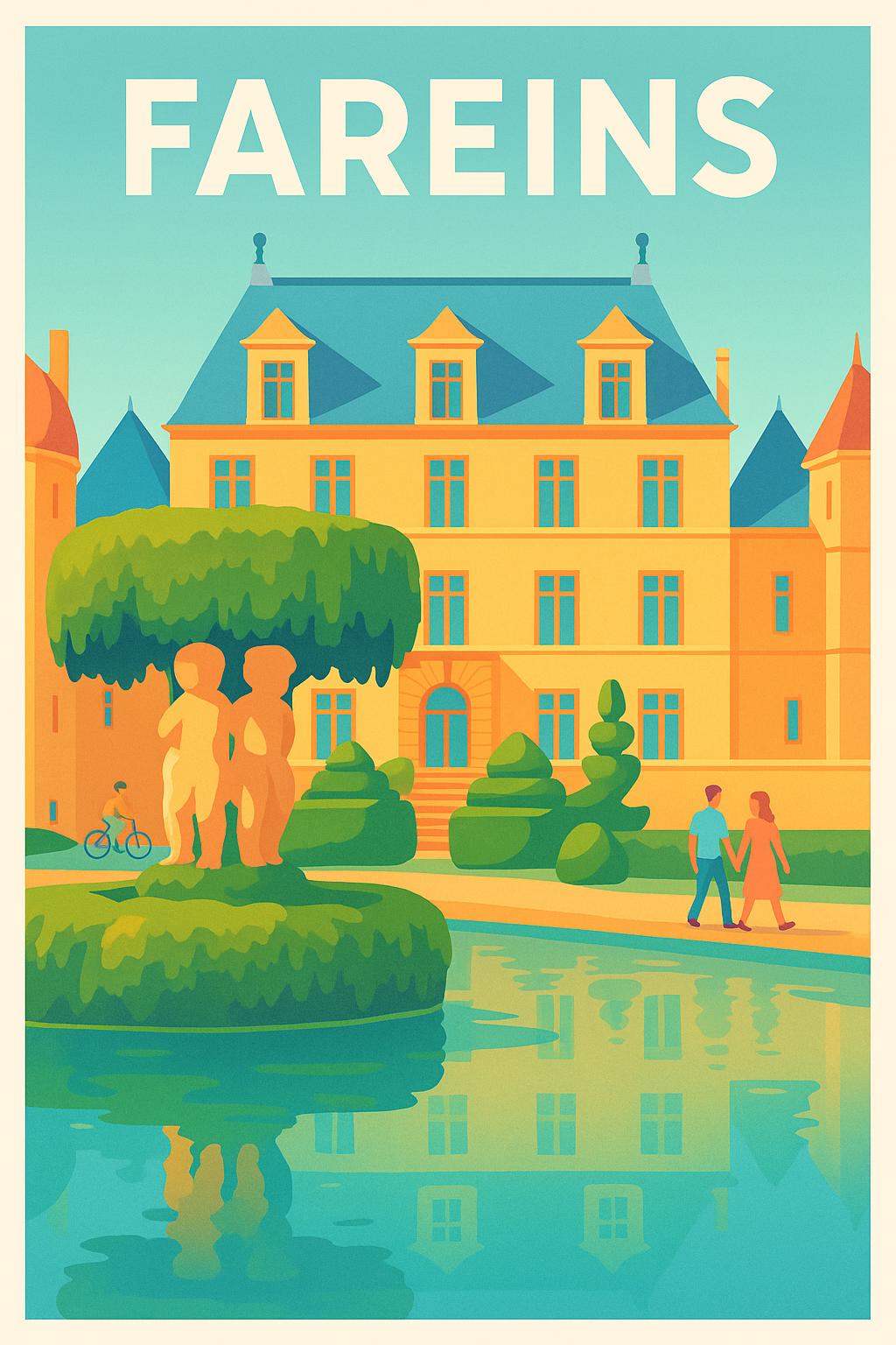 Affiche de Fareins - Élégance et sérénité au cœur du patrimoine