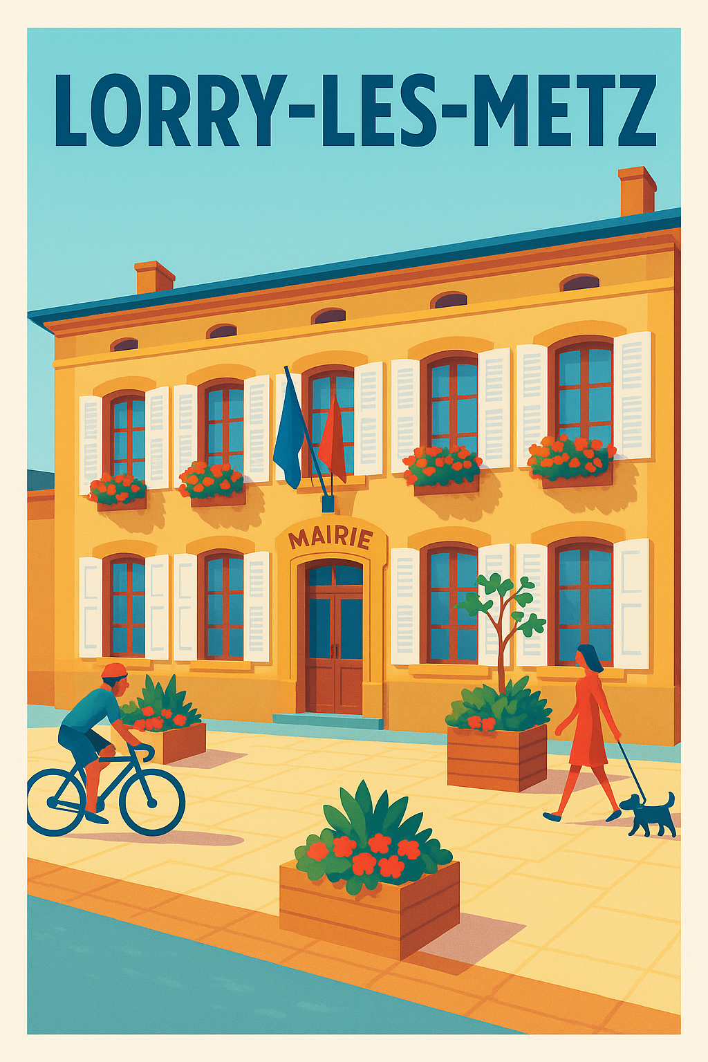 Affiche de Lorry-lès-Metz - Charme et douceur de vie en Lorraine