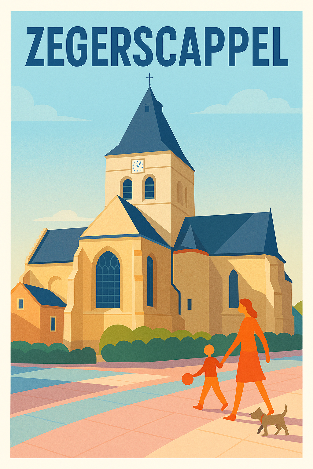 Affiche de Zegerscappel - Charme et sérénité au cœur du village