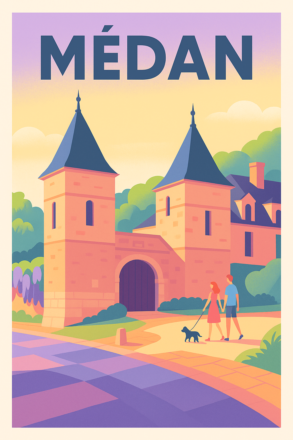 Affiche de Médan - Charme et tranquillité au cœur de la ville
