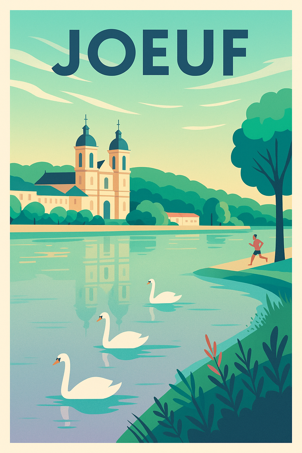 Affiche de Joeuf - Sérénité au fil de l'eau
