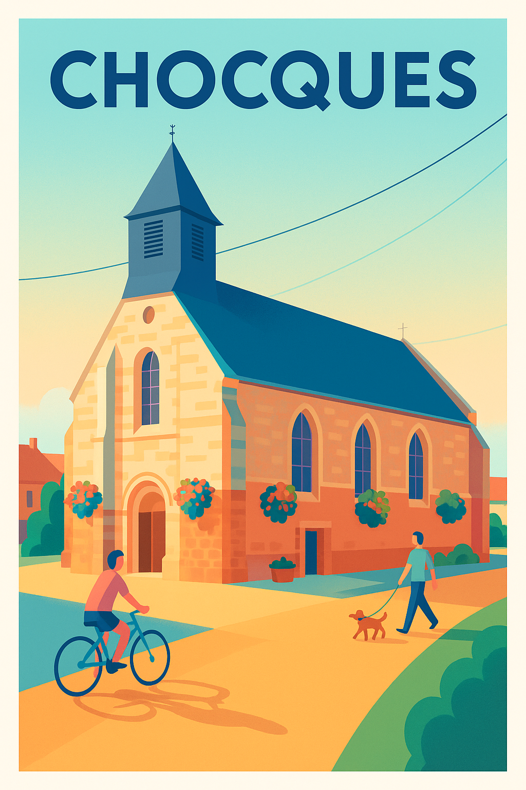 Affiche de Chocques - Charme et quiétude au cœur de la campagne
