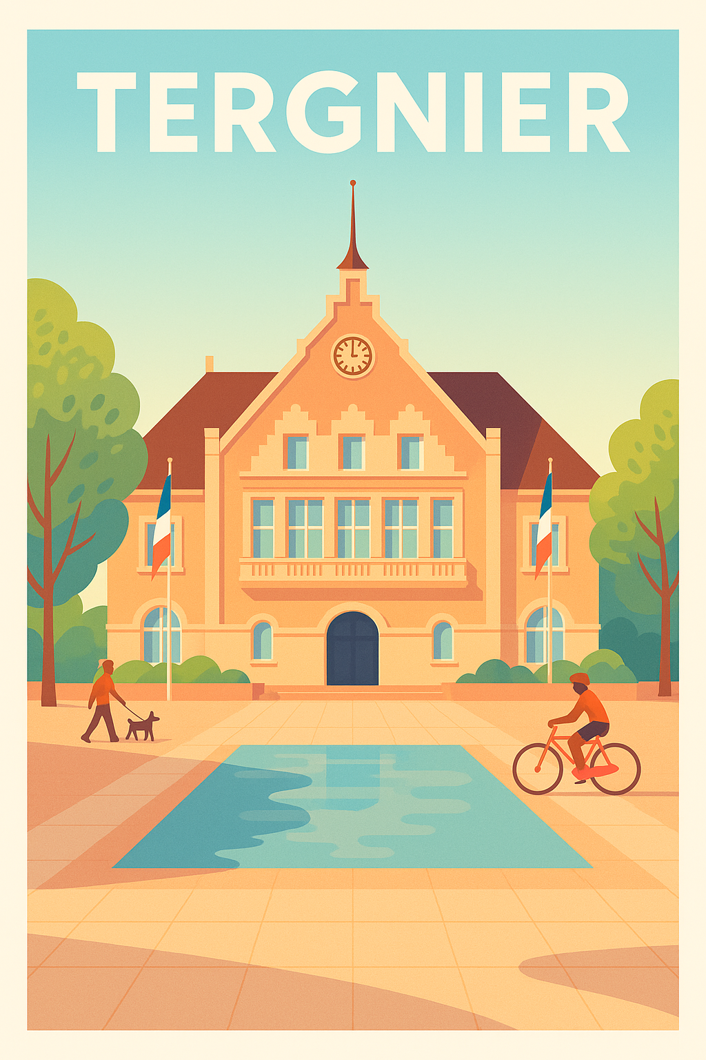 Affiche de Tergnier - Charme et sérénité au cœur de la ville