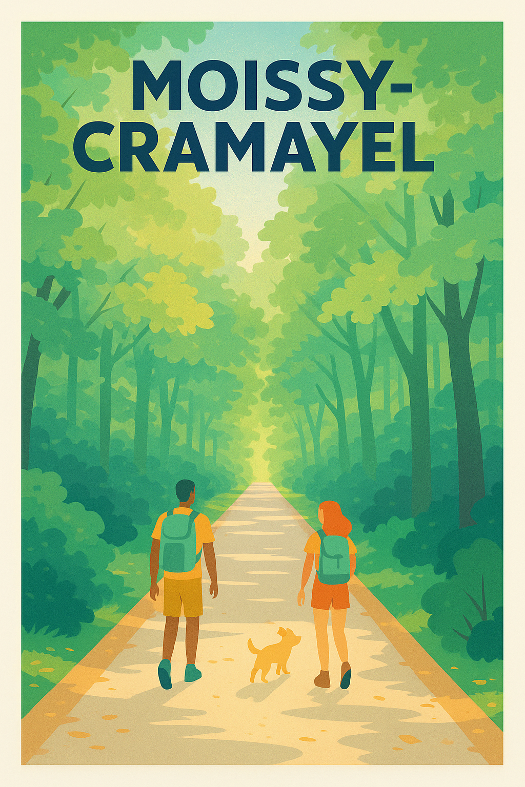 Affiche de Moissy-Cramayel - Évasion Nature au Cœur de la Forêt