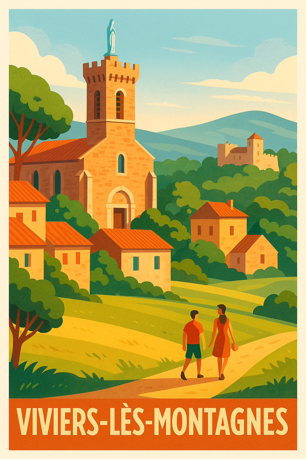 Viviers-lès-Montagnes - Village au cœur de la nature