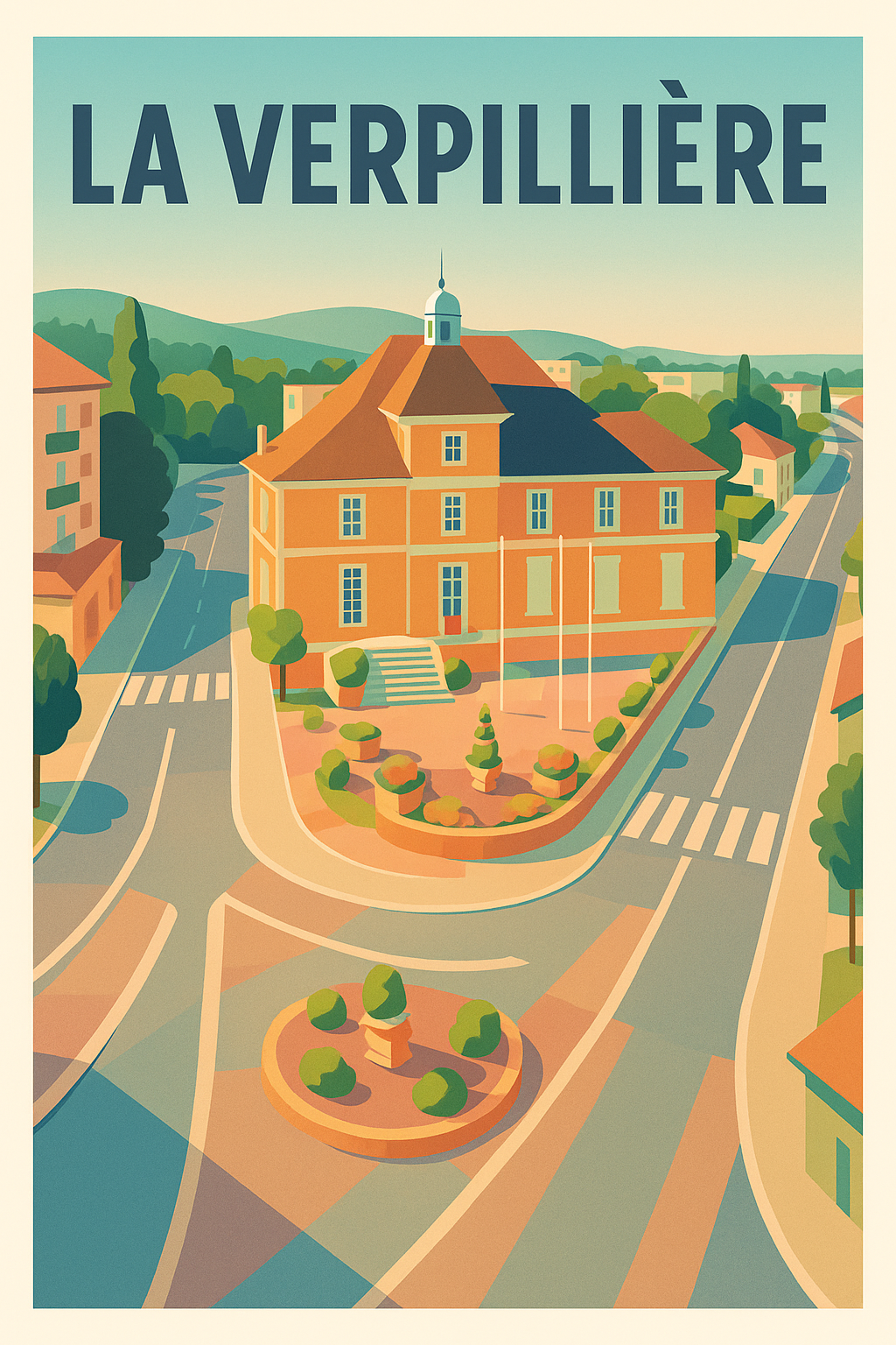Affiche de La Verpillière - Charme et sérénité au cœur de la ville