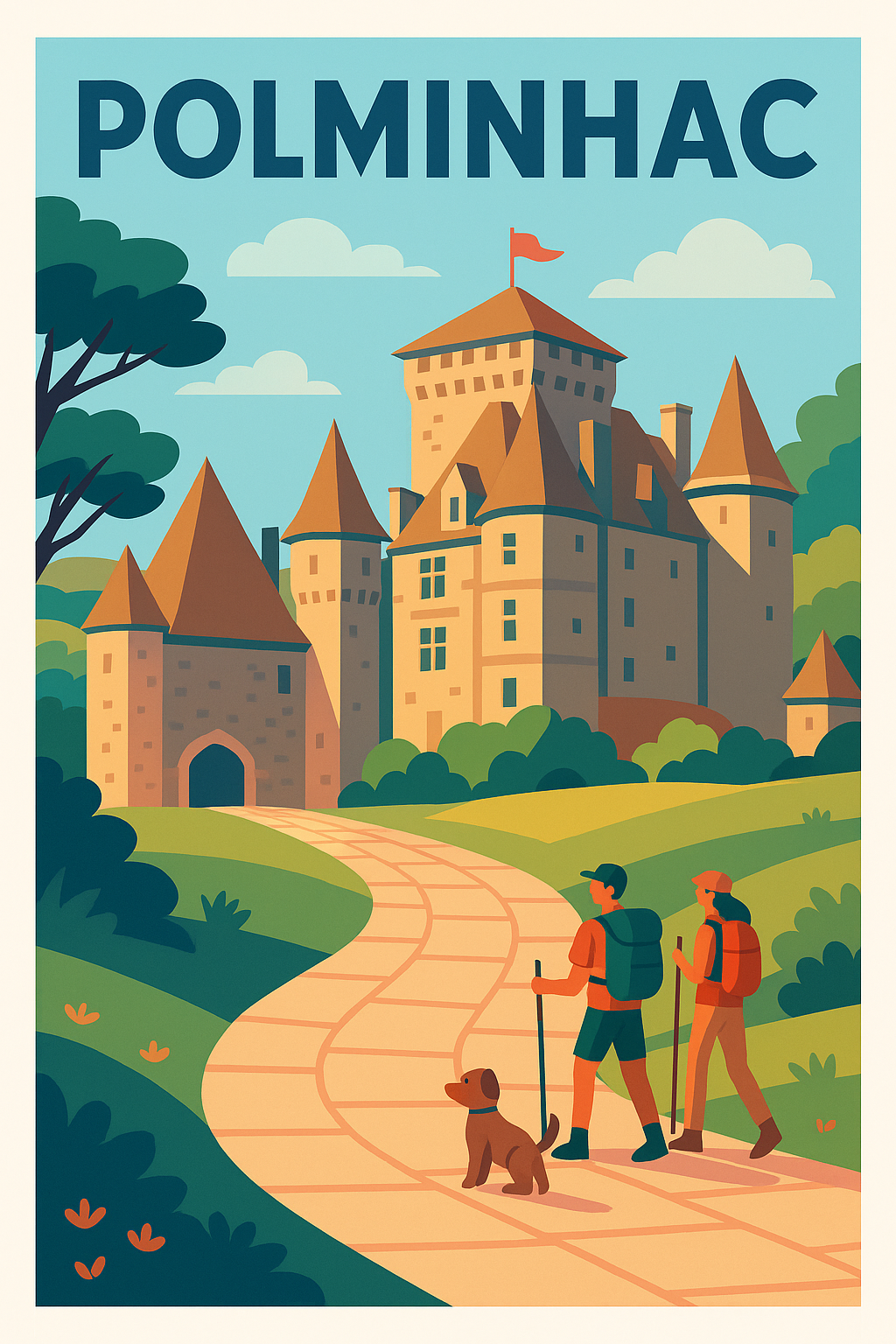Affiche de Polminhac - Escapade au Château Médiéval
