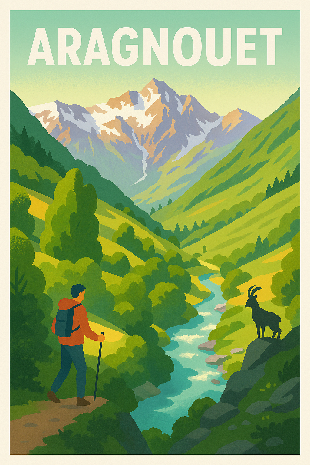 Affiche de Aragnouet - Évasion montagnarde au cœur des Pyrénées