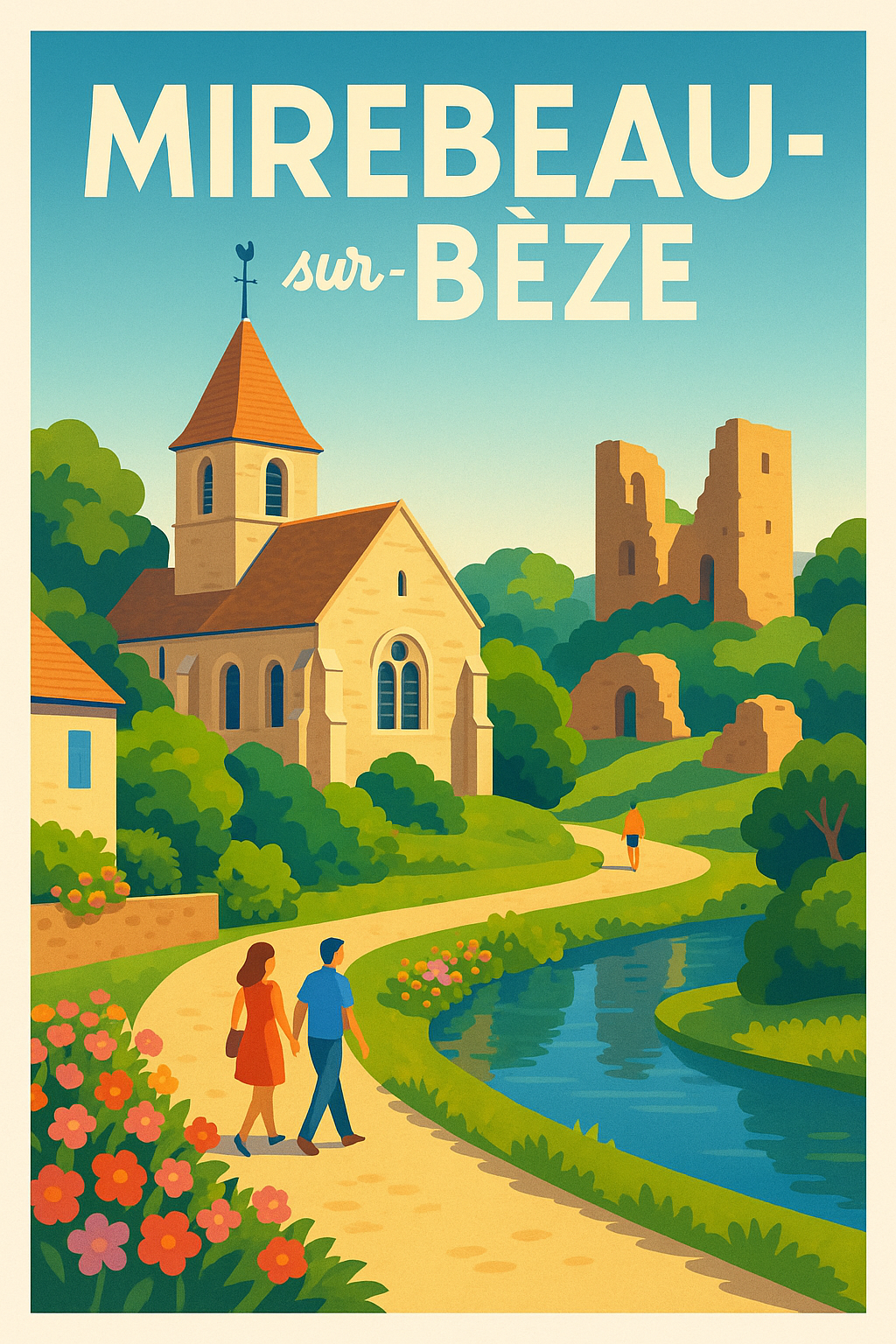 Mirebeau-sur-Bèze - Promenade entre histoire et nature