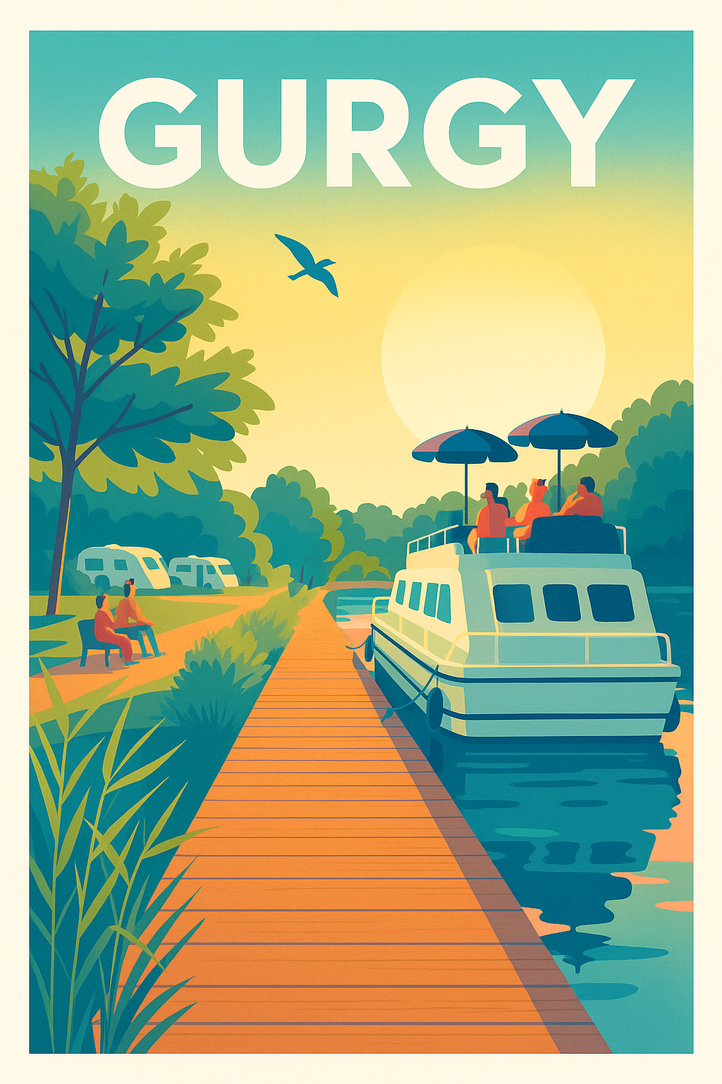 Affiche de Gurgy - Escapade paisible au bord de l'eau