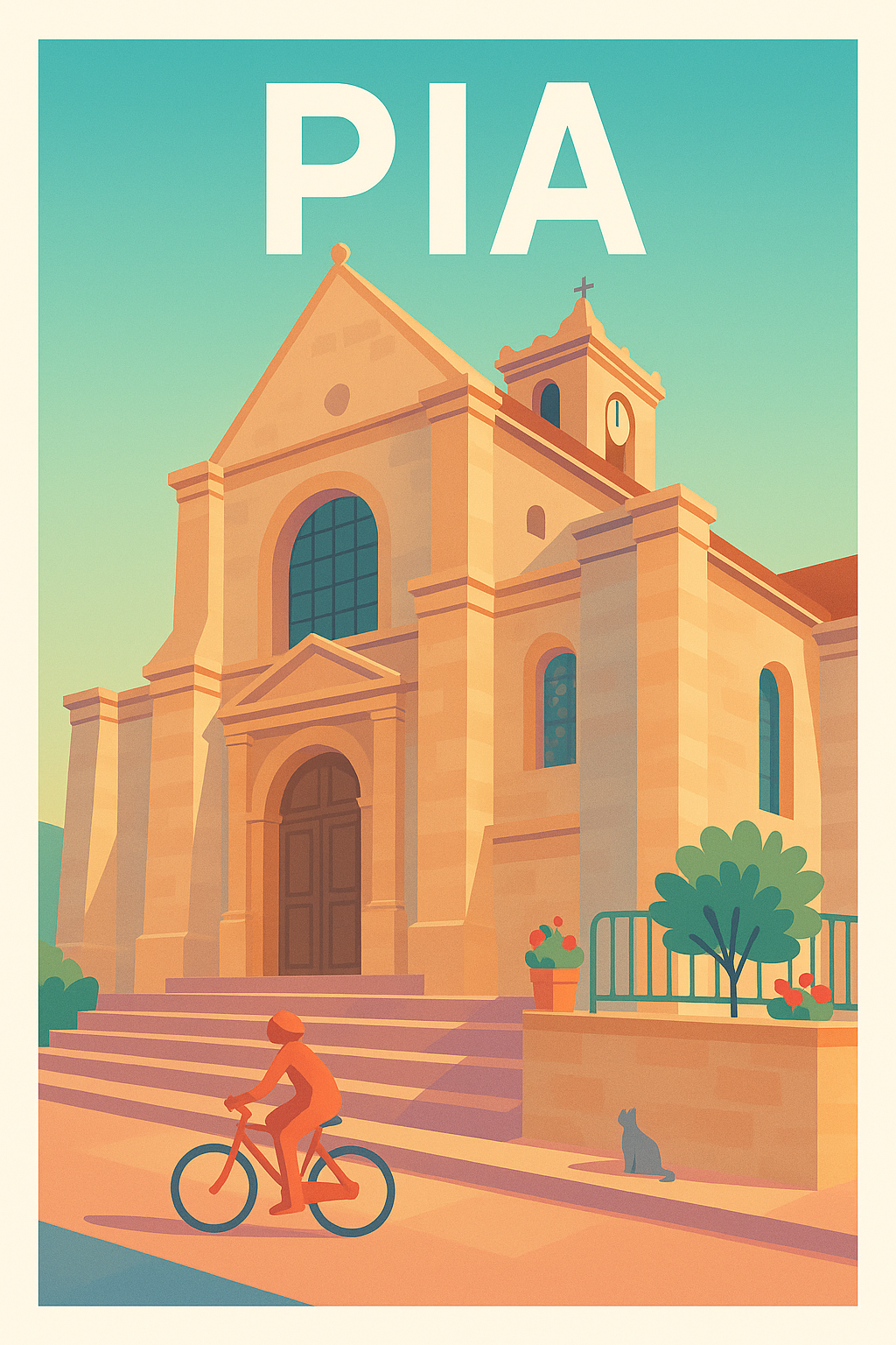 Affiche de Pia - Charme et Sérénité Méditerranéenne