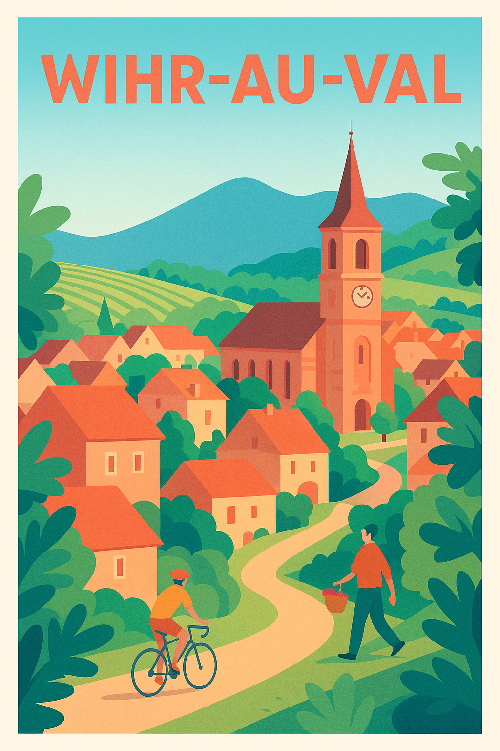 Affiche de Wihr-au-Val - Charmante escapade en vallée alsacienne