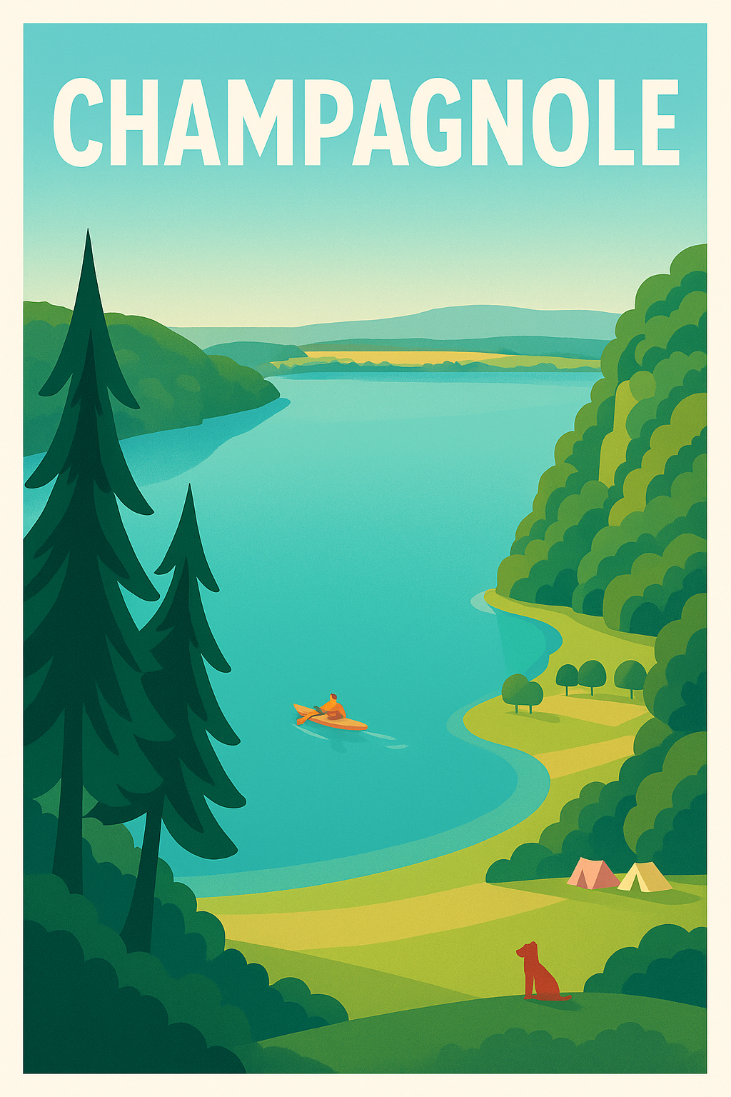 Affiche de Champagnole - L'escapade nature au cœur du Jura
