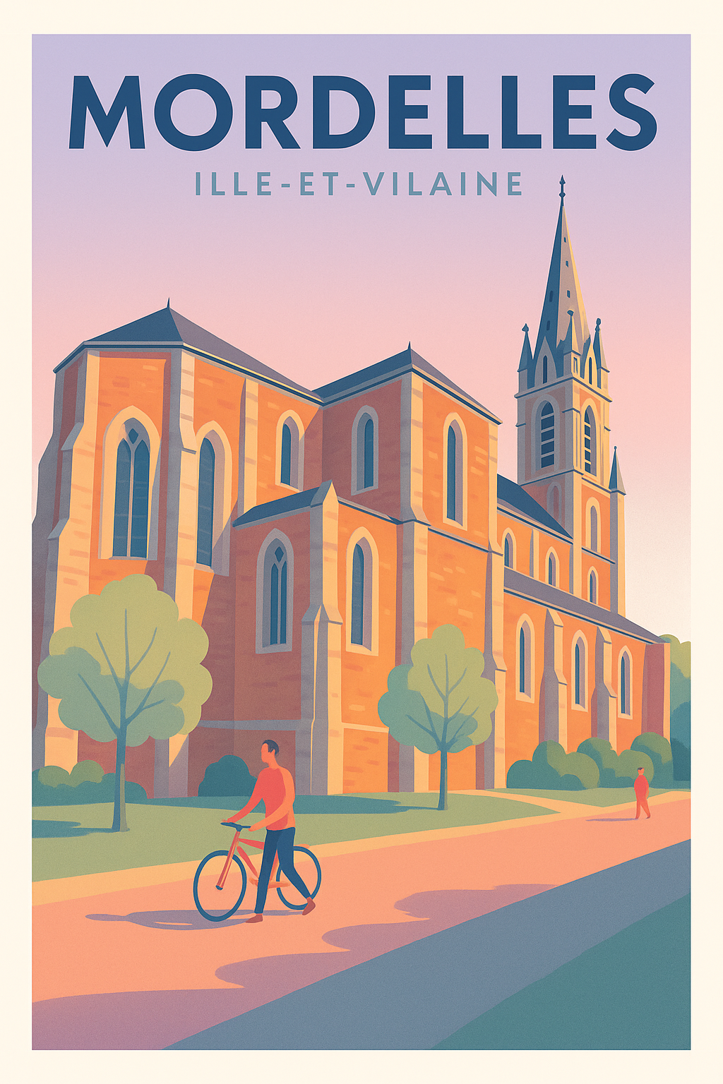 Affiche de Mordelles - Charme paisible d'Ille-et-Vilaine