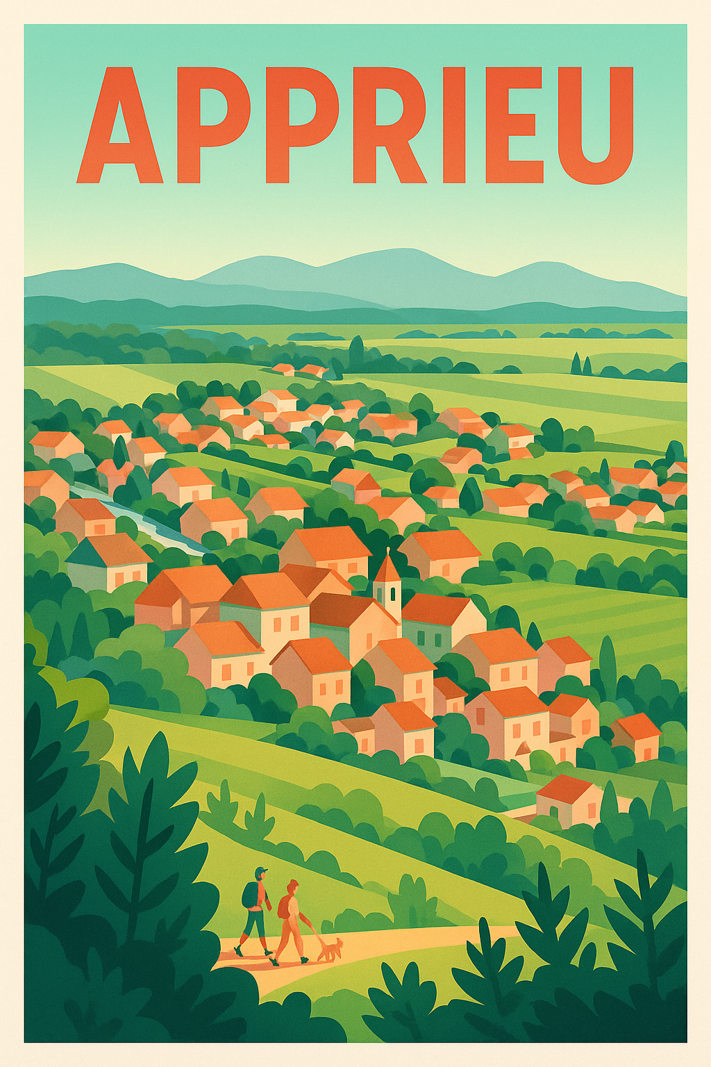 Affiche de Apprieu - L'évasion au cœur de la nature
