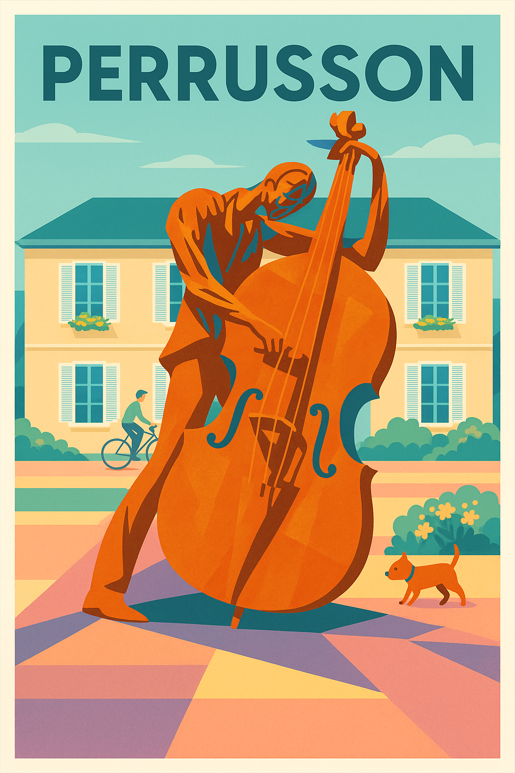 Affiche de Perrusson - L'art de vivre en musique