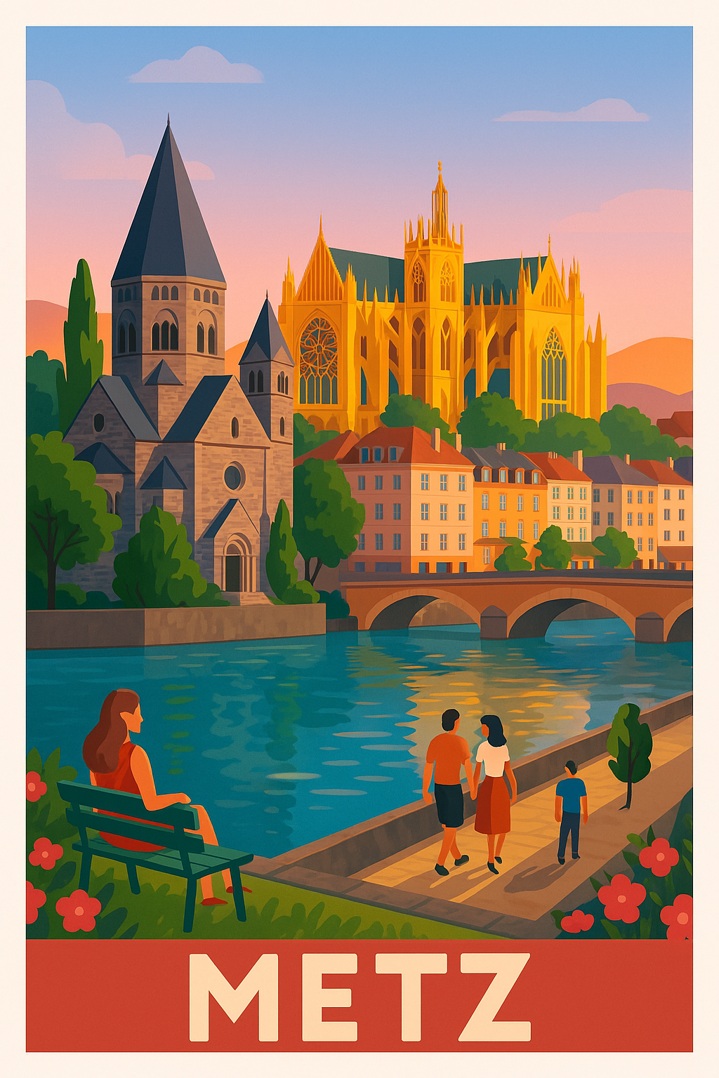Metz - Reflets d'histoire et de romantisme
