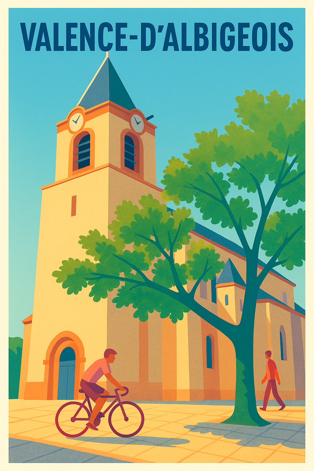 Affiche de Valence-d'Albigeois - Charme et sérénité au cœur du village