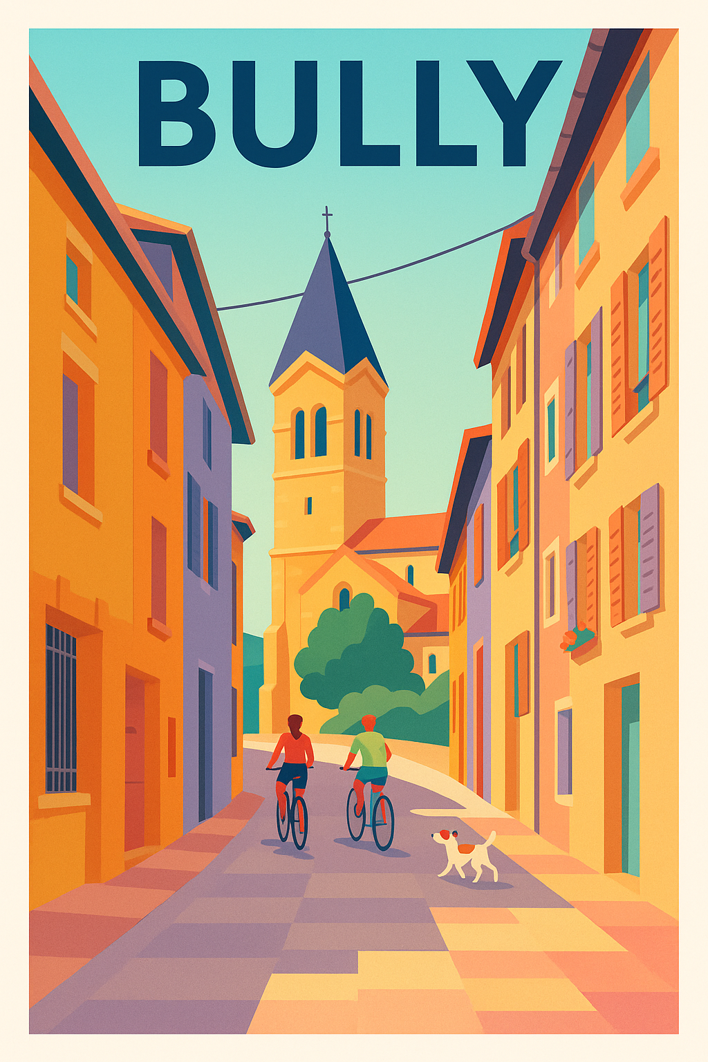 Affiche de Bully - Douce promenade au cœur du village