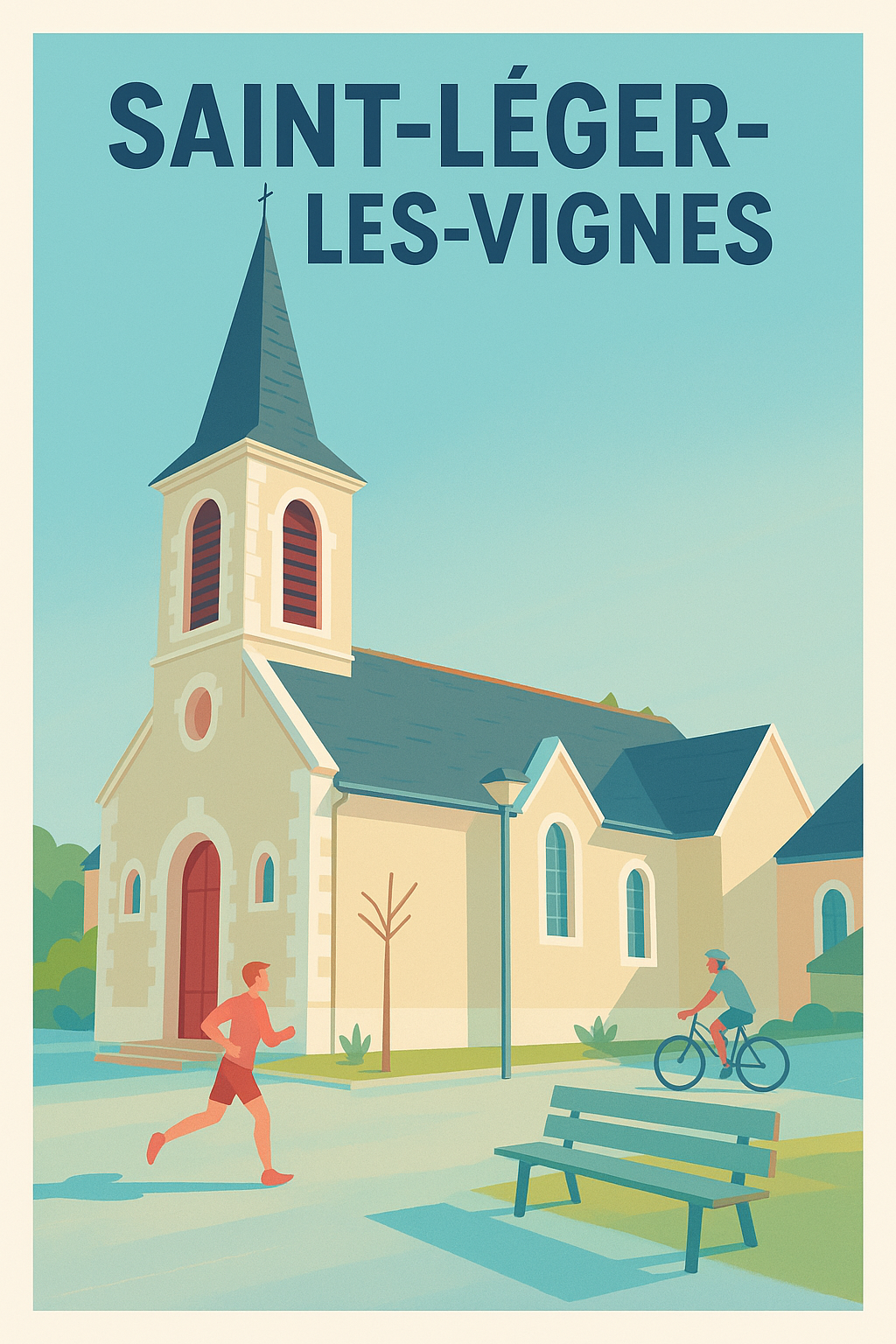 Affiche de Saint-Léger-les-Vignes - Charme paisible et authentique