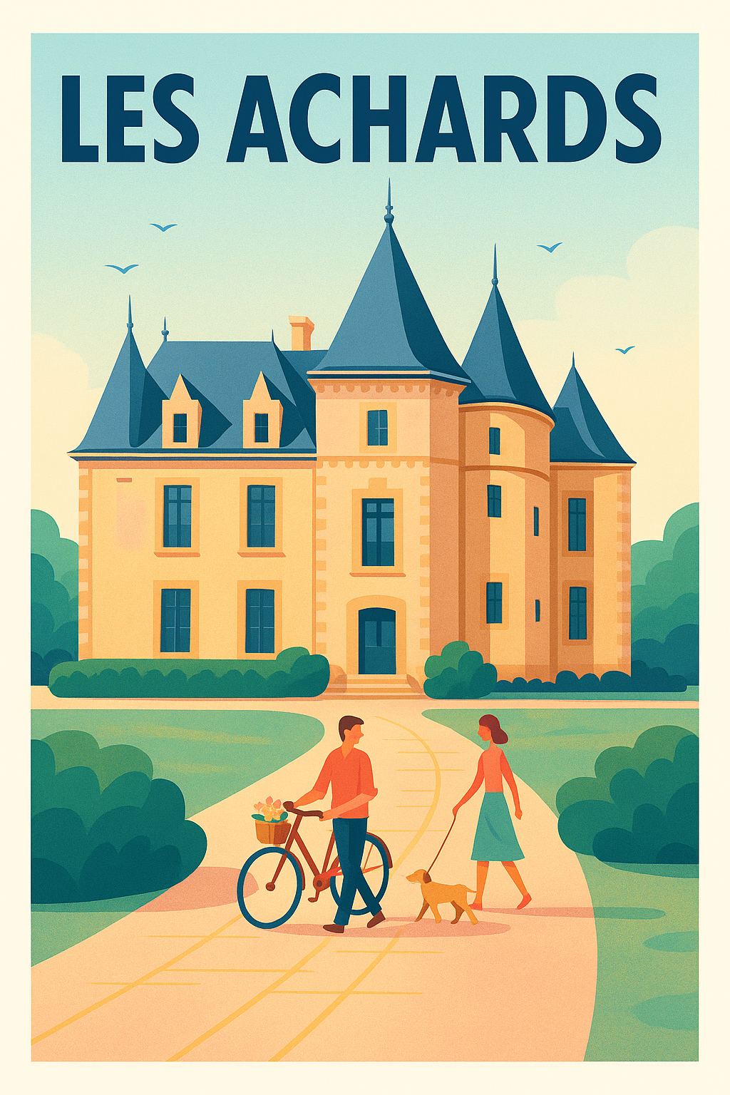 Affiche de Les Achards - Élégance et sérénité au cœur du patrimoine