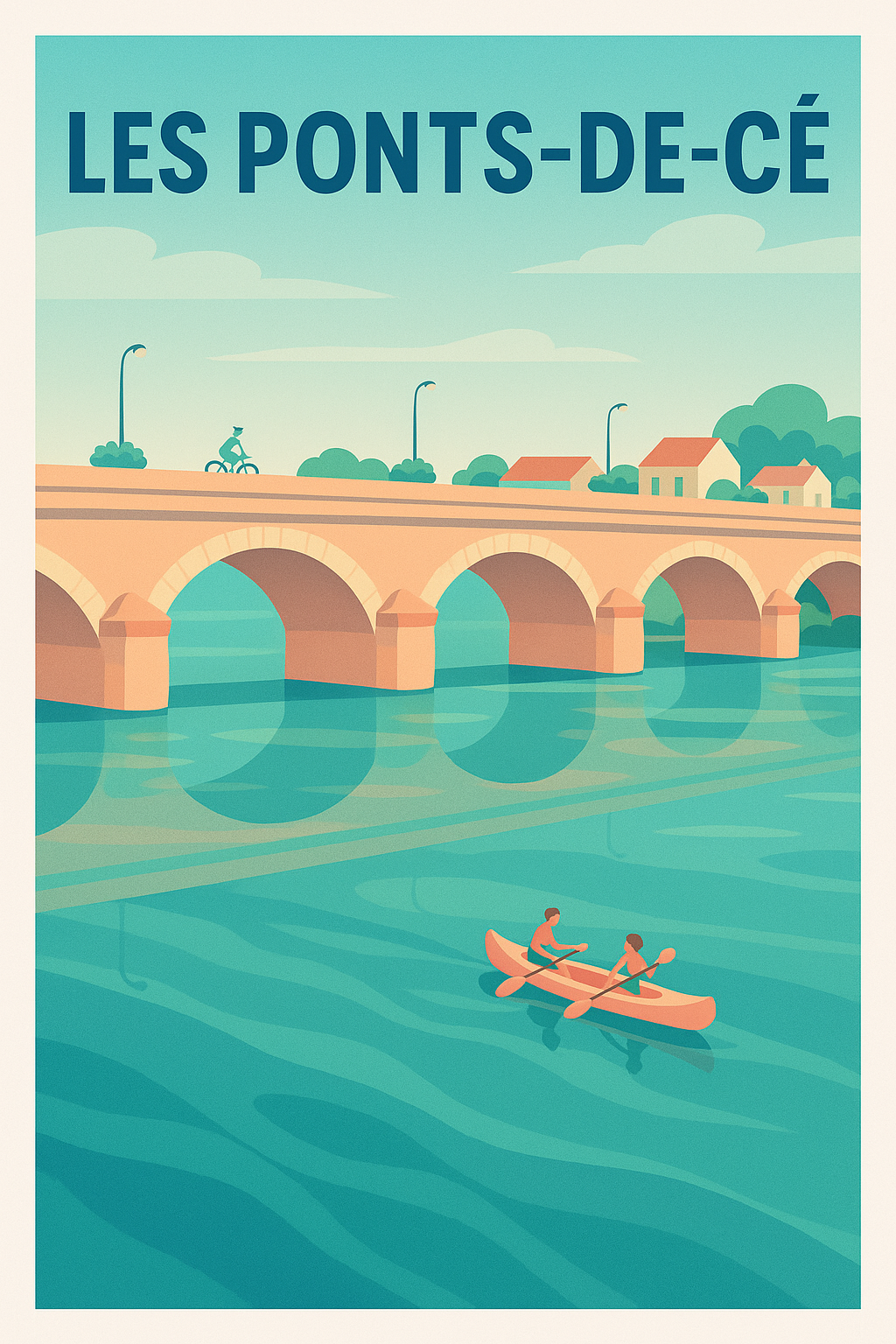 Affiche de Les Ponts-de-Cé - Sérénité au fil de l'eau