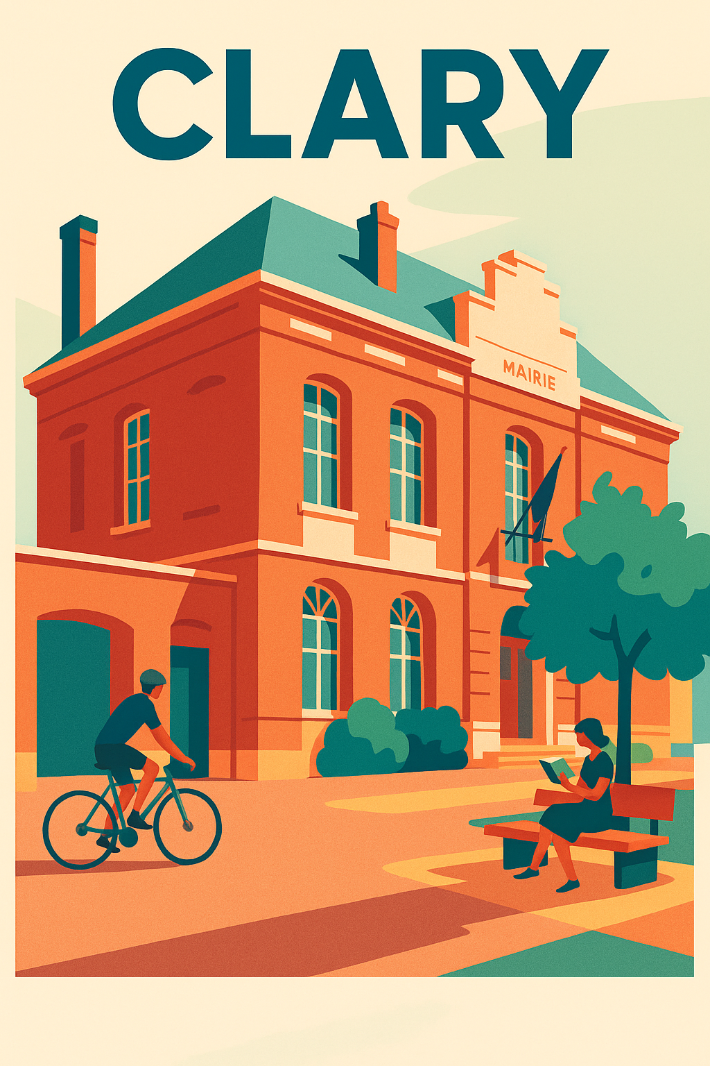 Affiche de Clary - Charme et Sérénité en Centre-Ville