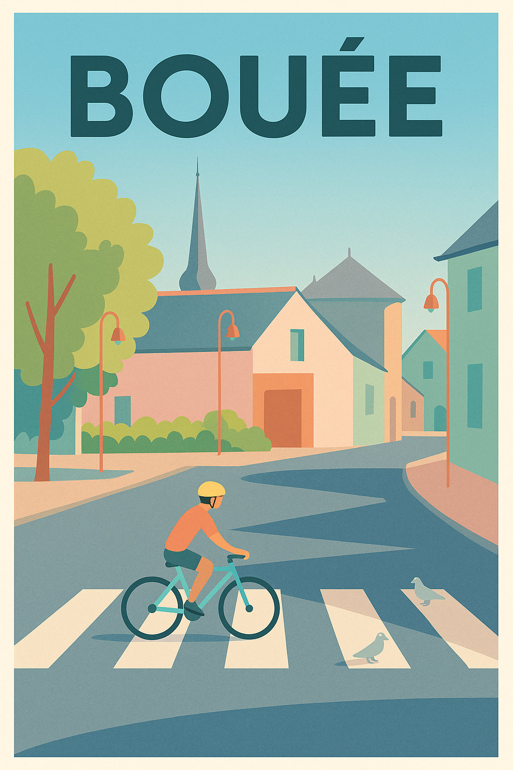 Affiche de Bouée - Douceur et calme au cœur du village