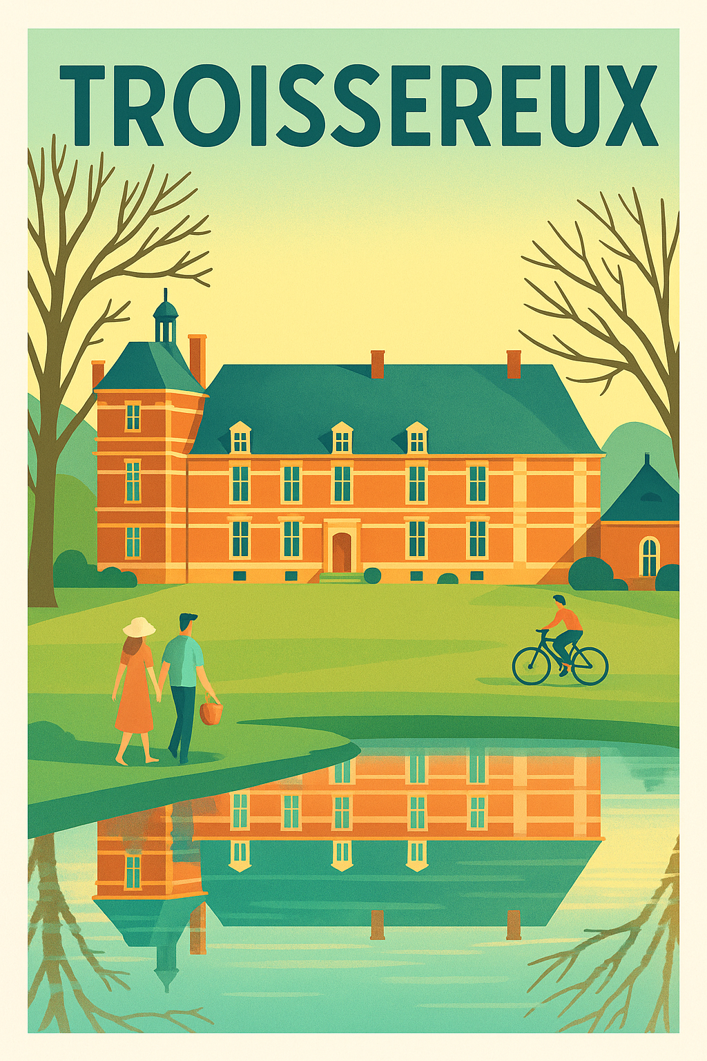 Affiche de Troissereux - Élégance et sérénité à la campagne