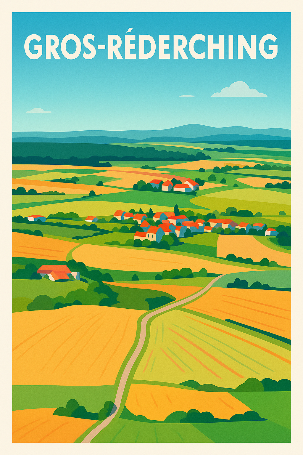 Affiche de Gros-Réderching - Charme champêtre au cœur de la nature
