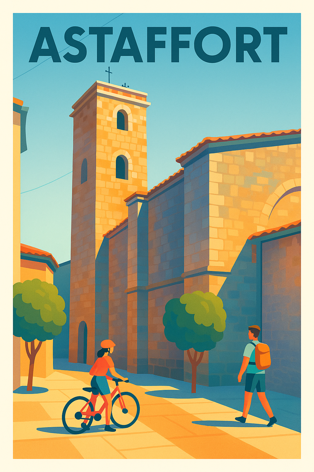 Affiche de Astaffort - Charme et douceur du Sud-Ouest
