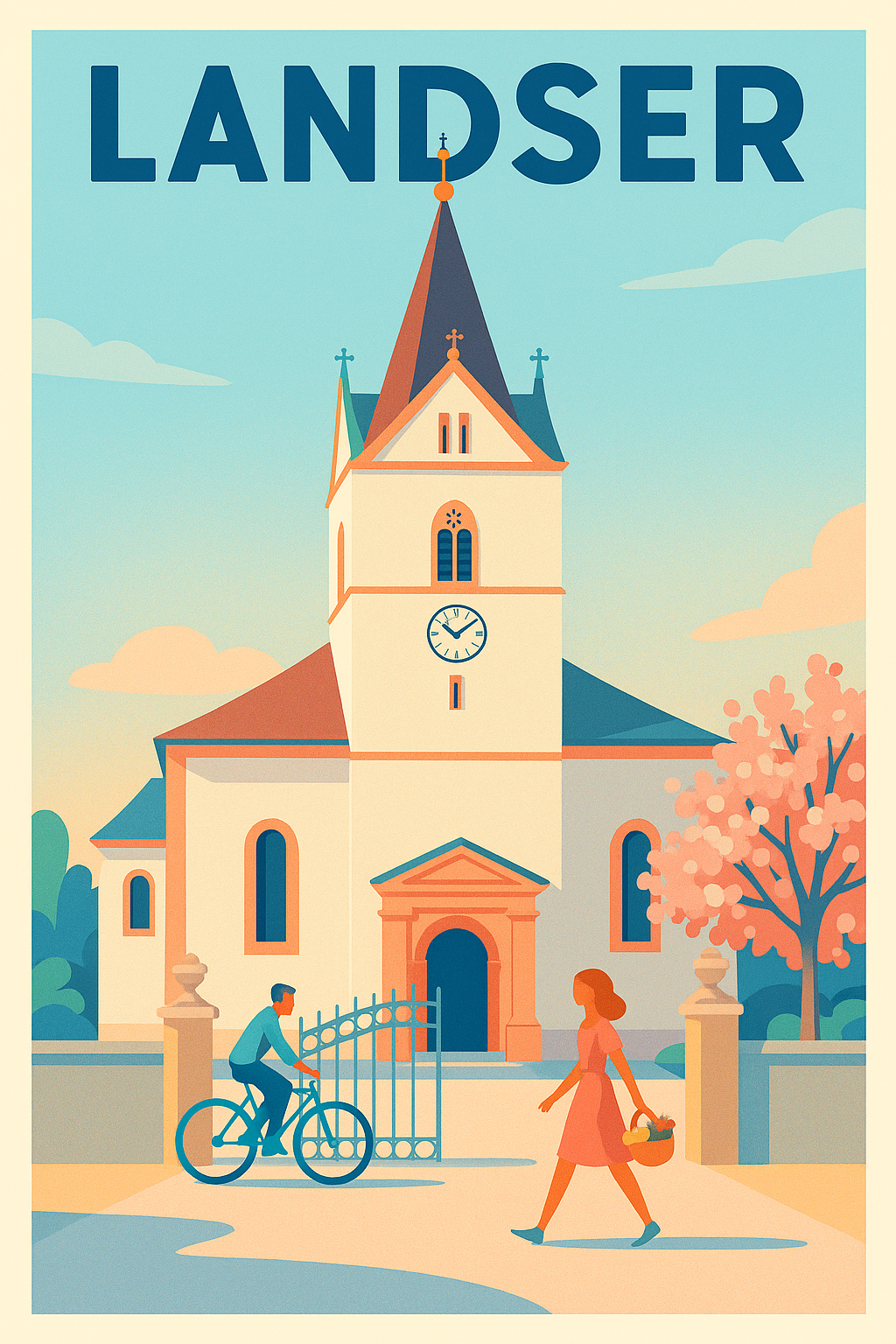 Affiche de Landser - Charme paisible d'une ville authentique