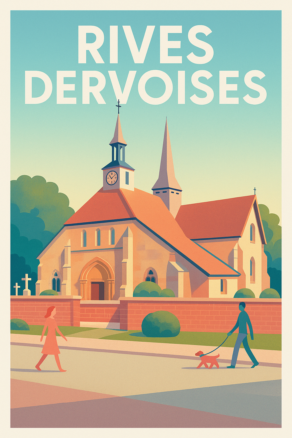 Affiche de Rives Dervoises - Charme et sérénité au cœur du village