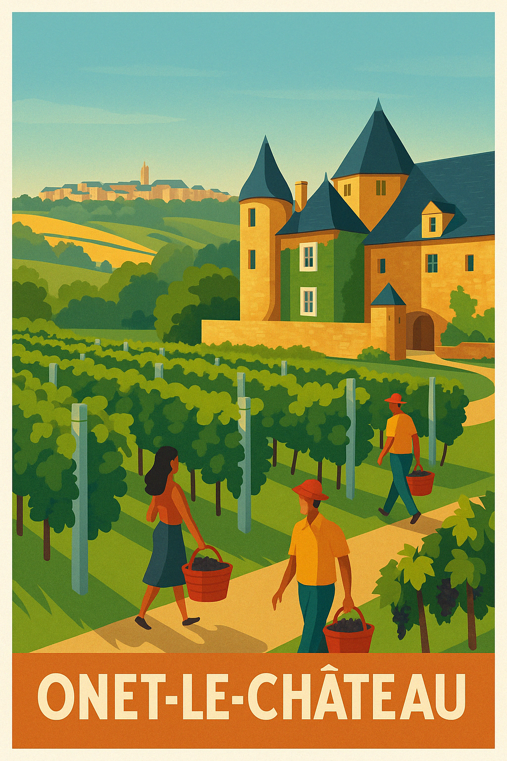 Onet-le-Château - Entre vignes et patrimoine